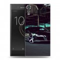 Дизайнерский пластиковый чехол для Sony Xperia XZs Audi