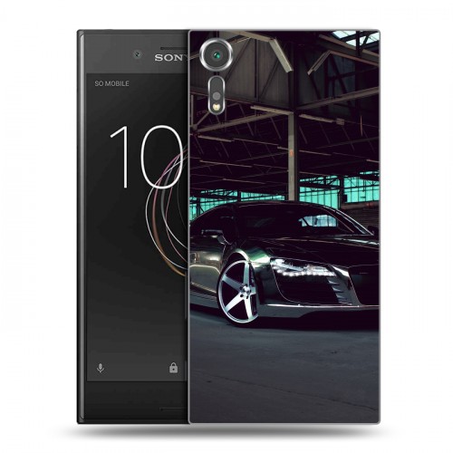 Дизайнерский пластиковый чехол для Sony Xperia XZs Audi