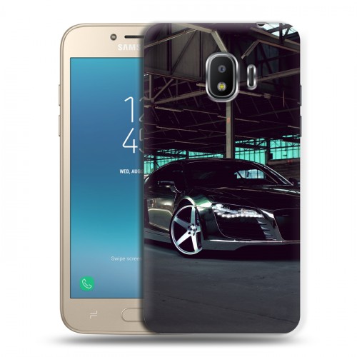 Дизайнерский пластиковый чехол для Samsung Galaxy J2 (2018) Audi