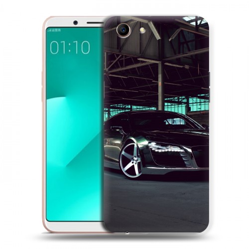 Дизайнерский пластиковый чехол для OPPO A83 Audi