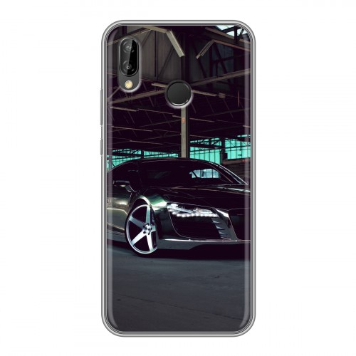 Дизайнерский силиконовый чехол для Huawei P20 Lite Audi