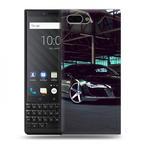 Дизайнерский пластиковый чехол для BlackBerry KEY2 Audi