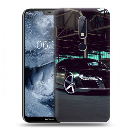 Дизайнерский силиконовый чехол для Nokia 6.1 Plus Audi