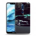 Дизайнерский силиконовый чехол для Nokia 5.1 Plus Audi