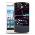 Дизайнерский пластиковый чехол для Huawei Ascend D2 Audi