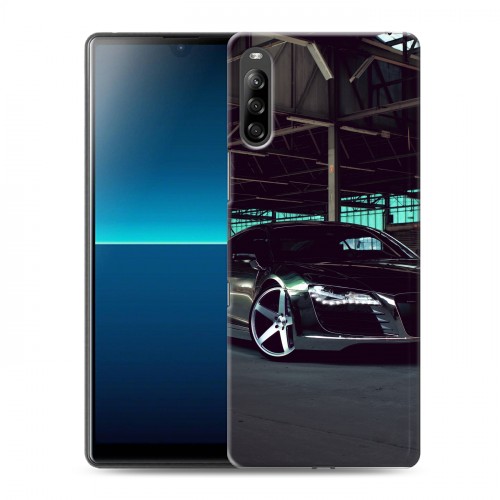 Дизайнерский силиконовый с усиленными углами чехол для Sony Xperia L4 Audi