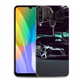 Дизайнерский пластиковый чехол для Huawei Y6p Audi