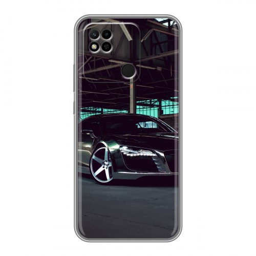 Дизайнерский силиконовый с усиленными углами чехол для Xiaomi Redmi 10A Audi