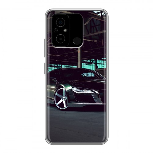 Дизайнерский силиконовый чехол для Xiaomi Poco C55 Audi