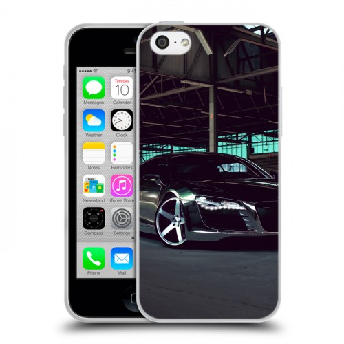 Дизайнерский пластиковый чехол для Iphone 5c Audi