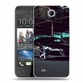 Дизайнерский пластиковый чехол для HTC Desire 300 Audi