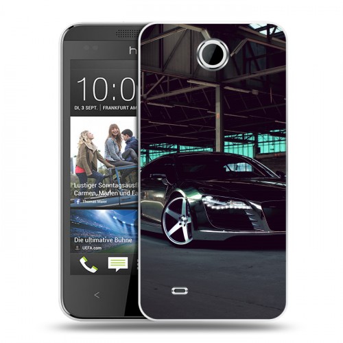 Дизайнерский пластиковый чехол для HTC Desire 300 Audi