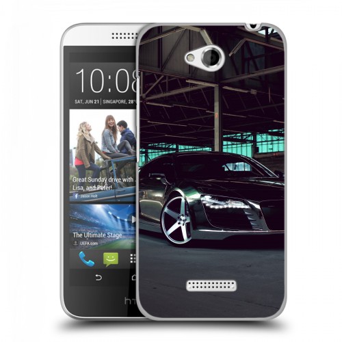 Дизайнерский пластиковый чехол для HTC Desire 616 Audi