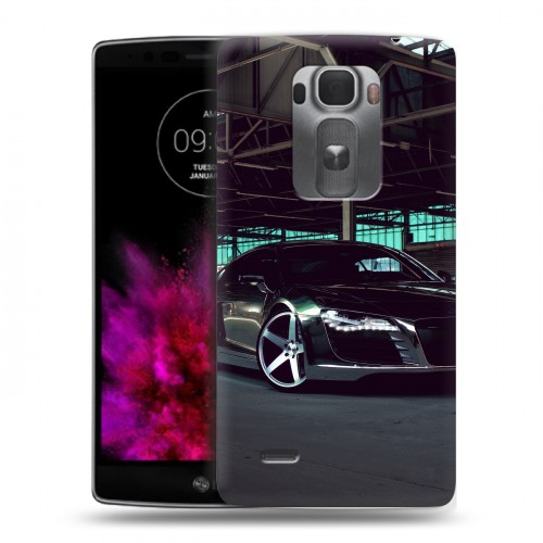 Дизайнерский пластиковый чехол для LG G Flex 2 Audi