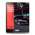 Дизайнерский силиконовый чехол для Xiaomi RedMi Note Audi