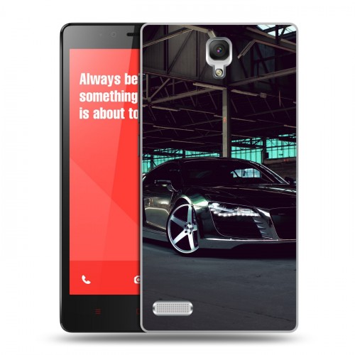 Дизайнерский силиконовый чехол для Xiaomi RedMi Note Audi