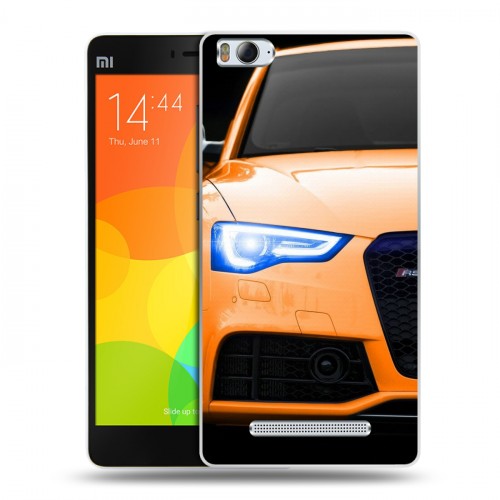 Дизайнерский пластиковый чехол для Xiaomi Mi4i Audi