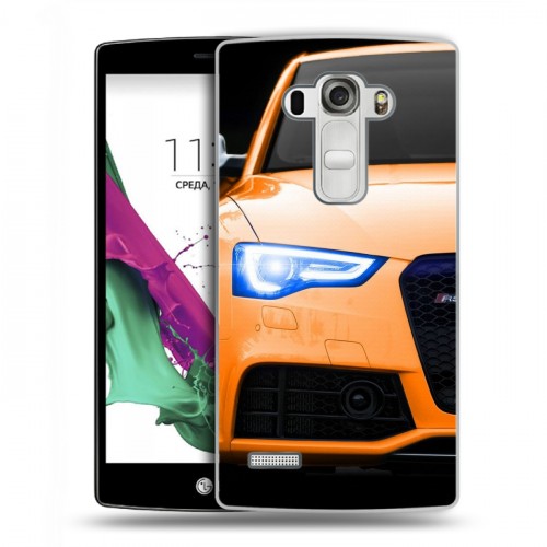 Дизайнерский пластиковый чехол для LG G4 S Audi