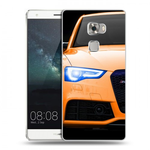 Дизайнерский пластиковый чехол для Huawei Mate S Audi