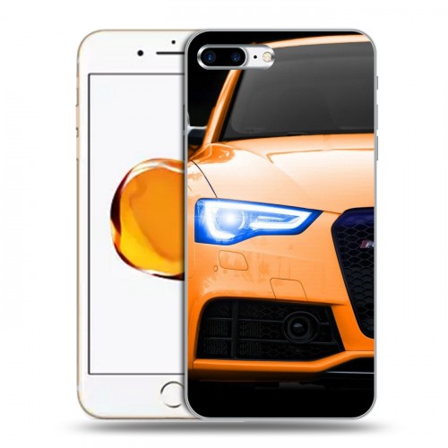 Дизайнерский пластиковый чехол для Iphone 7 Plus / 8 Plus Audi