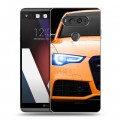 Дизайнерский пластиковый чехол для LG V20 Audi