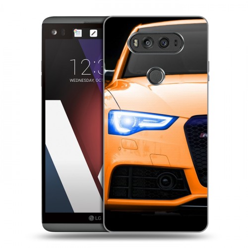 Дизайнерский пластиковый чехол для LG V20 Audi