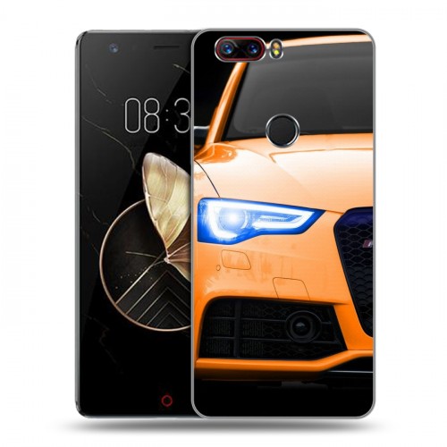 Дизайнерский пластиковый чехол для ZTE Nubia Z17 Audi