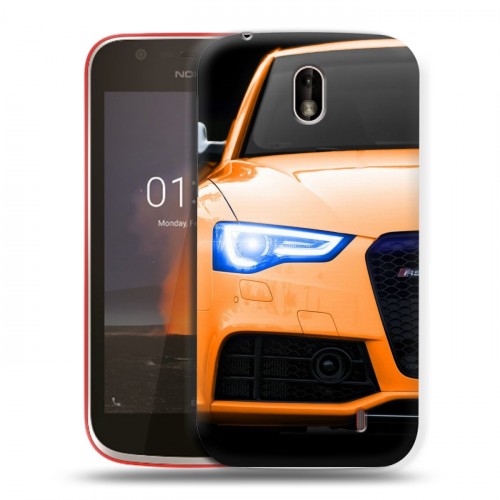 Дизайнерский пластиковый чехол для Nokia 1 Audi