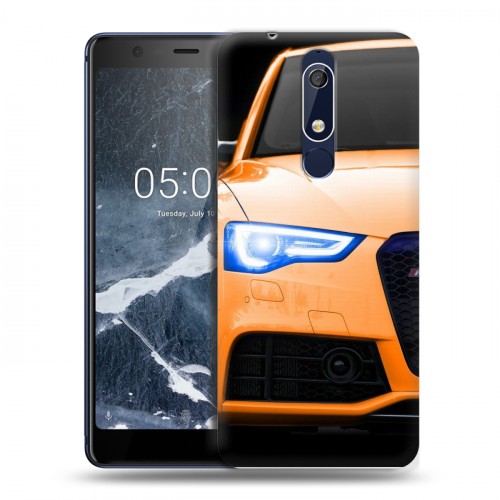 Дизайнерский пластиковый чехол для Nokia 5.1 Audi