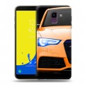 Дизайнерский пластиковый чехол для Samsung Galaxy J6 Audi