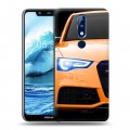 Дизайнерский силиконовый чехол для Nokia 5.1 Plus Audi