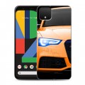 Дизайнерский пластиковый чехол для Google Pixel 4 Audi