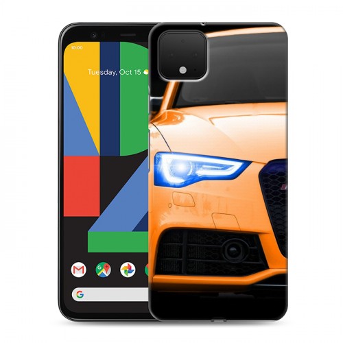 Дизайнерский пластиковый чехол для Google Pixel 4 Audi