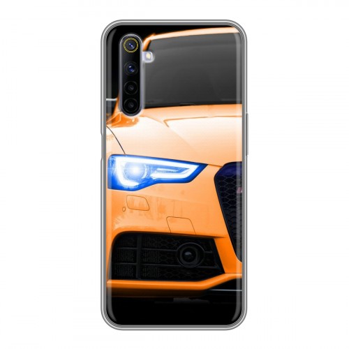 Дизайнерский силиконовый чехол для Realme 6 Audi