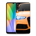 Дизайнерский пластиковый чехол для Huawei Y6p Audi