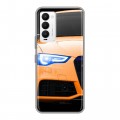 Дизайнерский силиконовый чехол для Tecno Camon 18 Audi