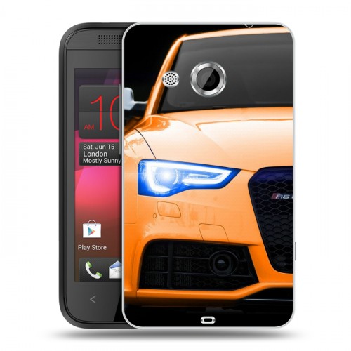 Дизайнерский пластиковый чехол для HTC Desire 200 Audi