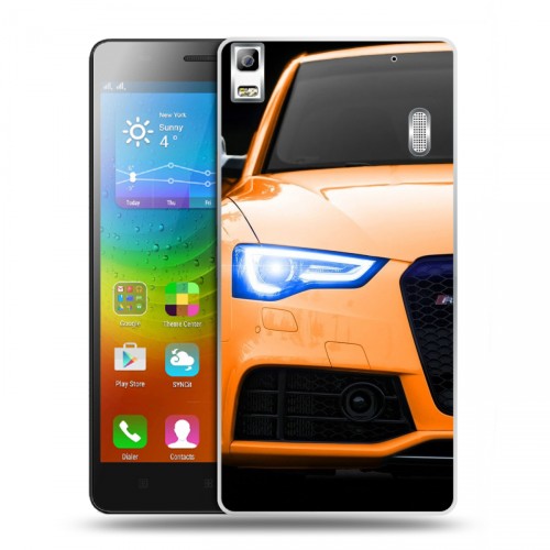 Дизайнерский пластиковый чехол для Lenovo A7000 Audi