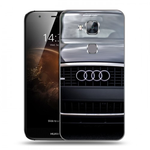 Дизайнерский пластиковый чехол для Huawei G8 Audi