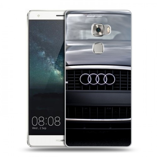 Дизайнерский пластиковый чехол для Huawei Mate S Audi