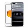 Дизайнерский пластиковый чехол для Iphone 7 Plus / 8 Plus Audi