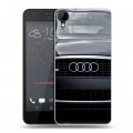 Дизайнерский пластиковый чехол для HTC Desire 825 Audi