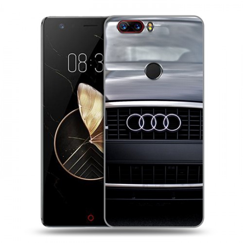 Дизайнерский пластиковый чехол для ZTE Nubia Z17 Audi