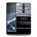 Дизайнерский пластиковый чехол для Nokia 5.1 Audi