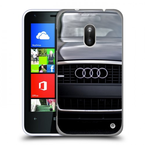 Дизайнерский пластиковый чехол для Nokia Lumia 620 Audi