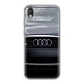 Дизайнерский силиконовый с усиленными углами чехол для Huawei Honor 8s Audi