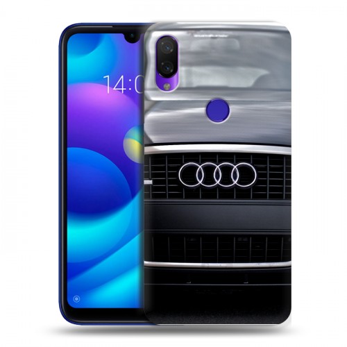 Дизайнерский пластиковый чехол для Xiaomi Mi Play Audi