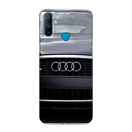 Дизайнерский силиконовый чехол для Realme C3 Audi