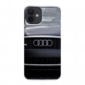 Дизайнерский силиконовый чехол для Iphone 12 Audi