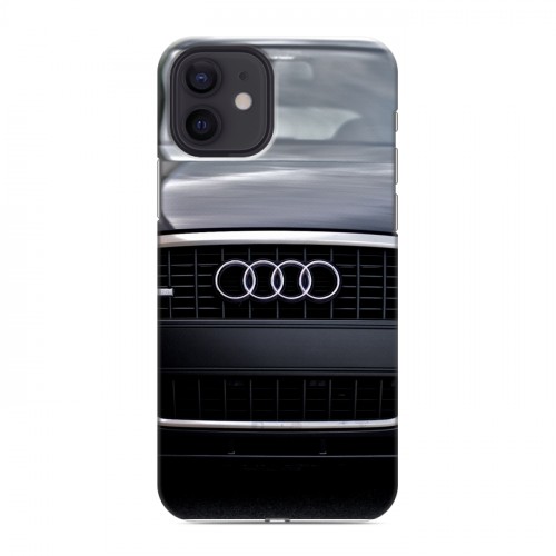 Дизайнерский силиконовый чехол для Iphone 12 Audi